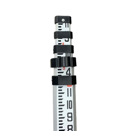 S-Tech Level Rod - Alum - 5m E Face metric front, inch back