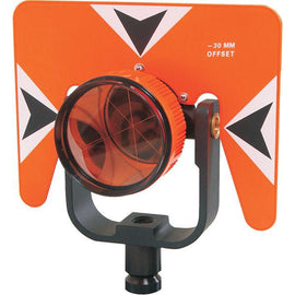 62 mm Standard Prism Assembly with 5.5 x 7 inch Target - Flo Orange with Black